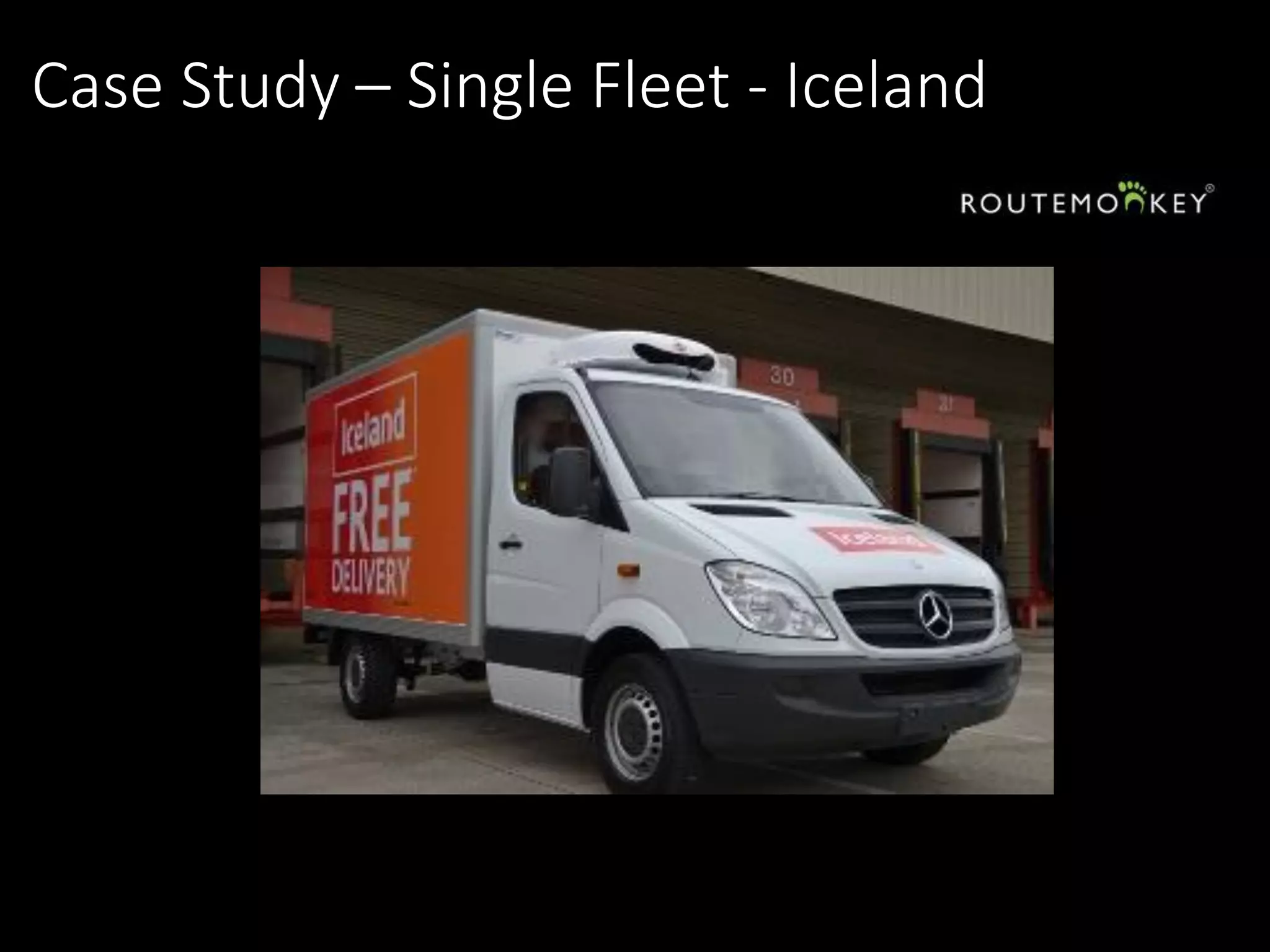 Case Study – Single Fleet - Iceland
 