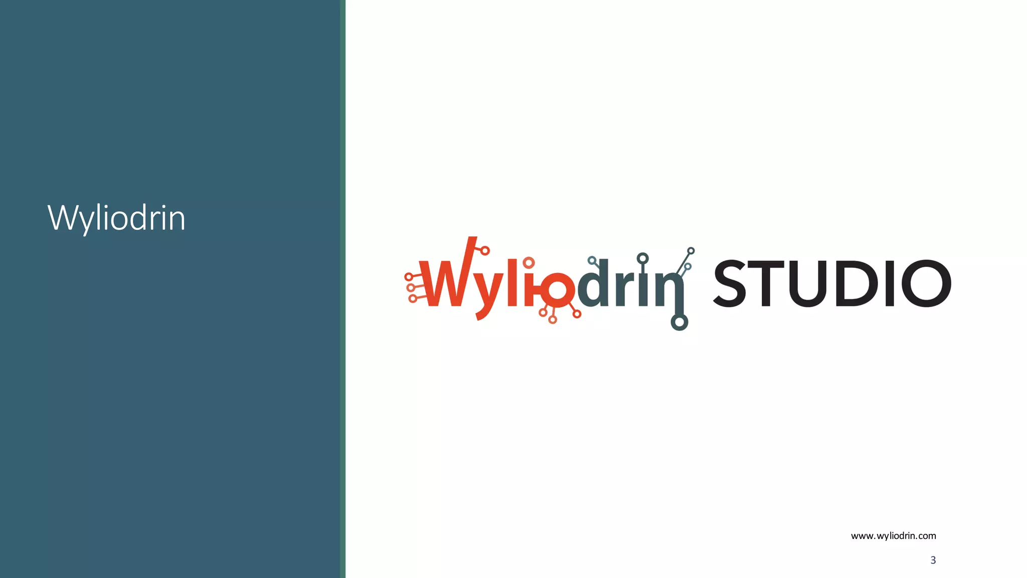 Wyliodrin
3
www.wyliodrin.com
 