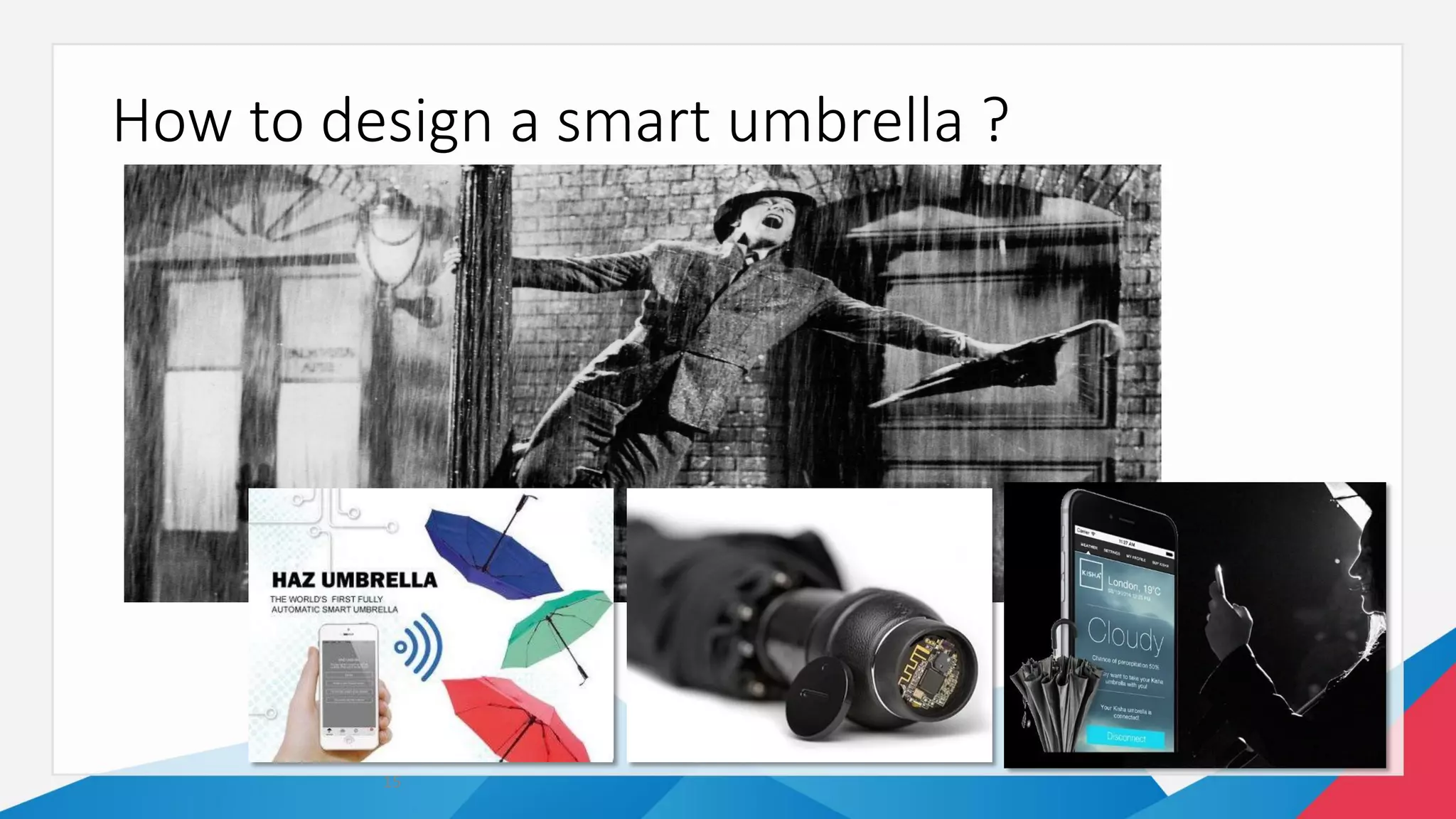 How to design a smart umbrella ?
15
 