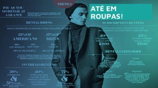 ATÉ EM
ROUPAS!
 
