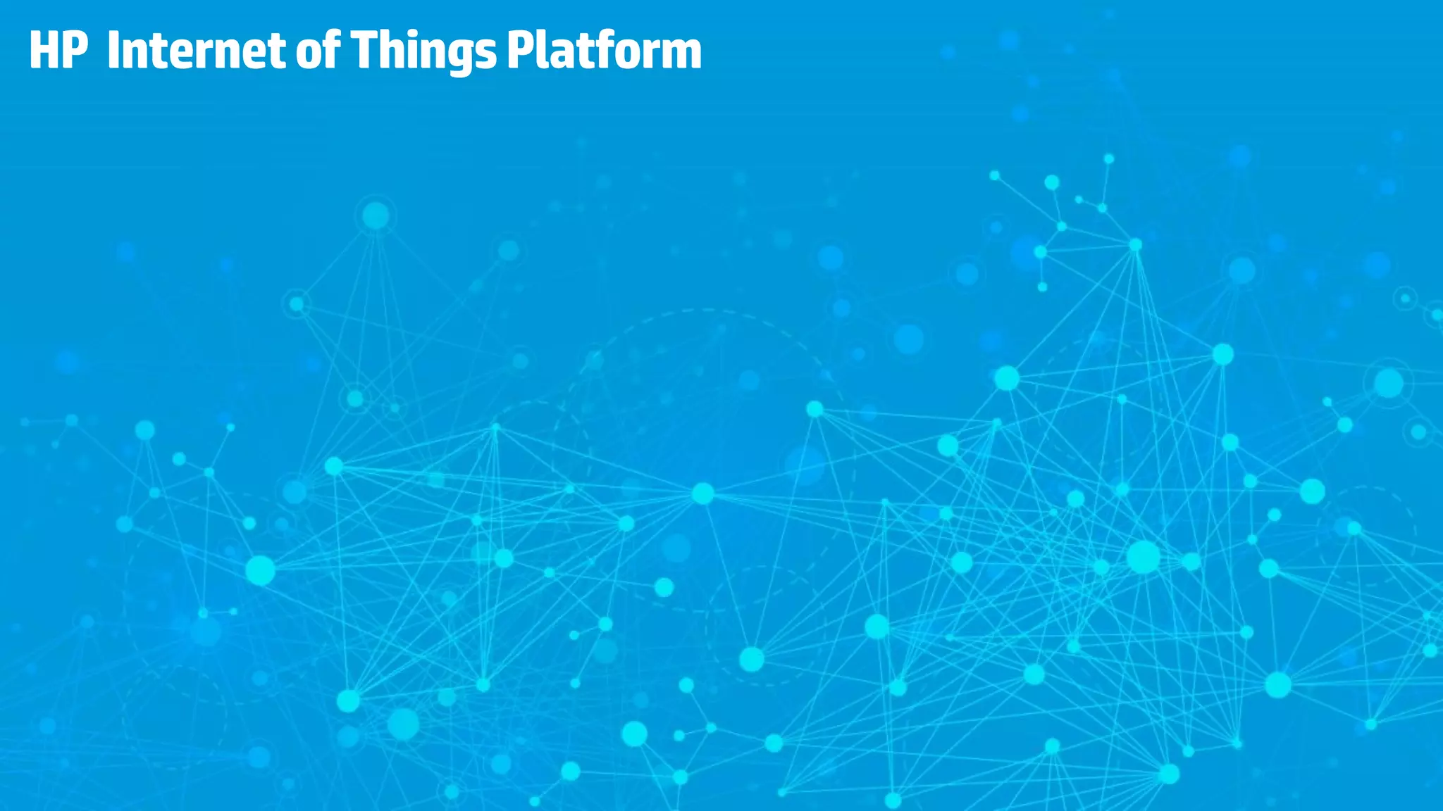 HP InternetofThingsPlatform
 