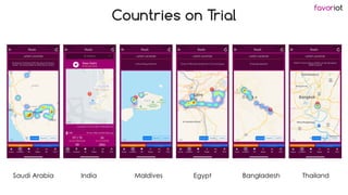 favoriot
Countries on Trial
Saudi Arabia India Bangladesh
Maldives Egypt Thailand
 
