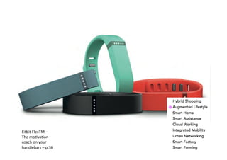 Fitbit	
  FlexTM	
  –	
  
The	
  moQvaQon	
  
coach	
  on	
  your	
  
handlebars	
  –	
  p.36	
  
 