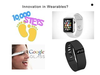 2
Innovation in Wearables?
 
