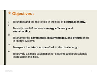 Transforming Electrical Energy Management with Internet of Things (IoT ...