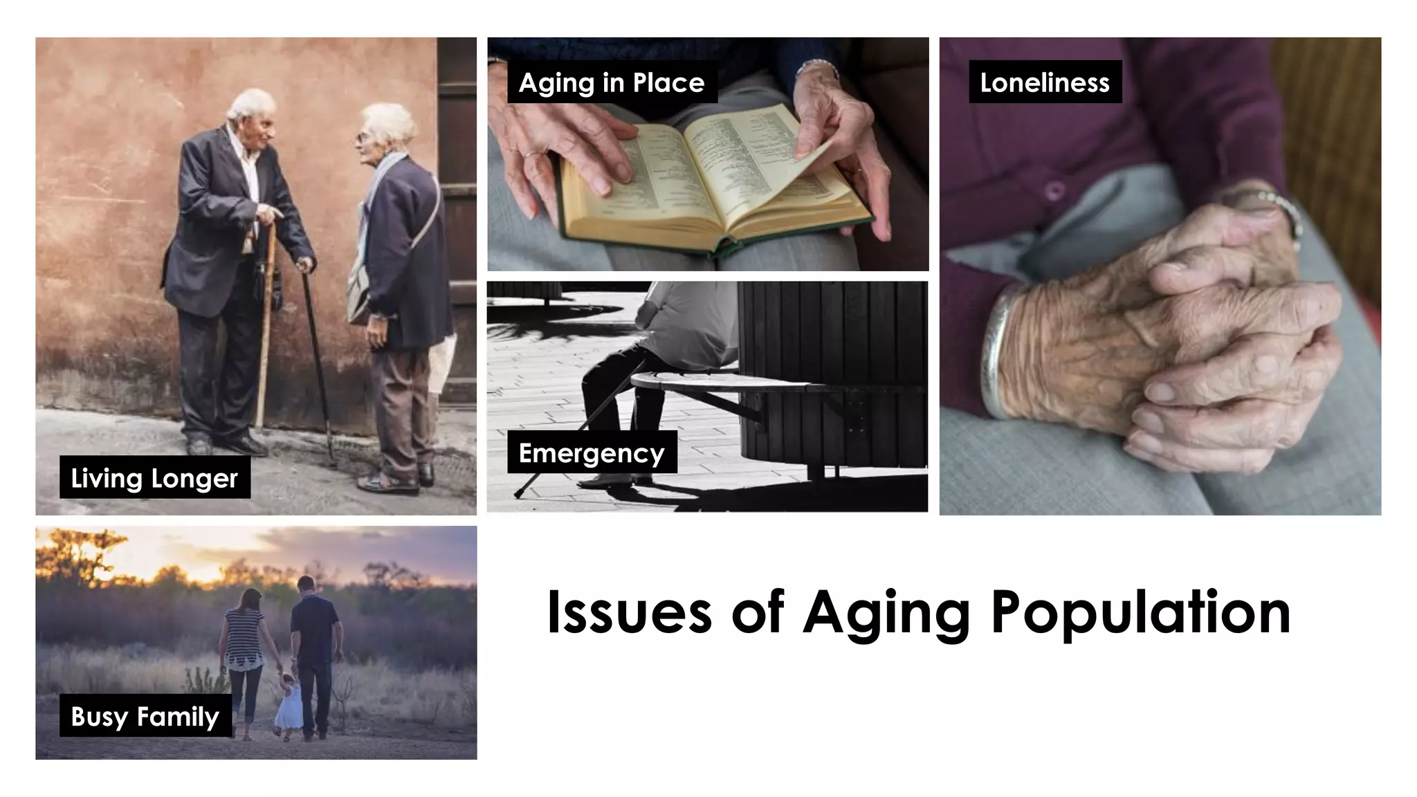 favoriot
Issues of Aging Population
Aging in Place
Living Longer
Loneliness
Emergency
Busy Family
 