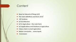 IoT applications in rural and agriculture in pdf | PDF