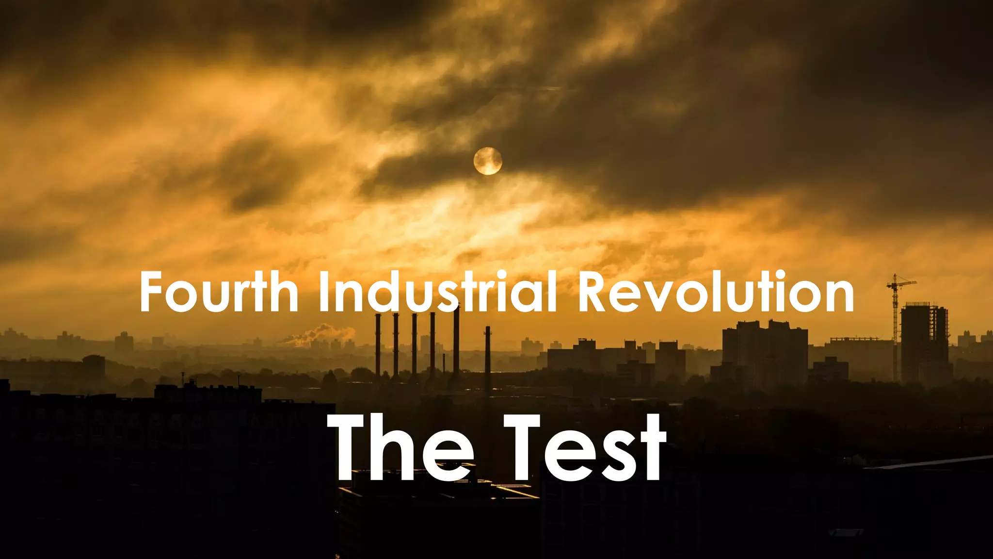 favoriot
Fourth Industrial Revolution
The Test
 