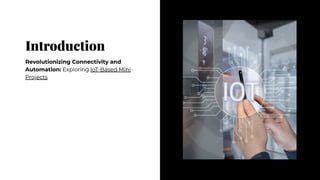 IoT based mini projects.pdf | Internet of Things | Internet