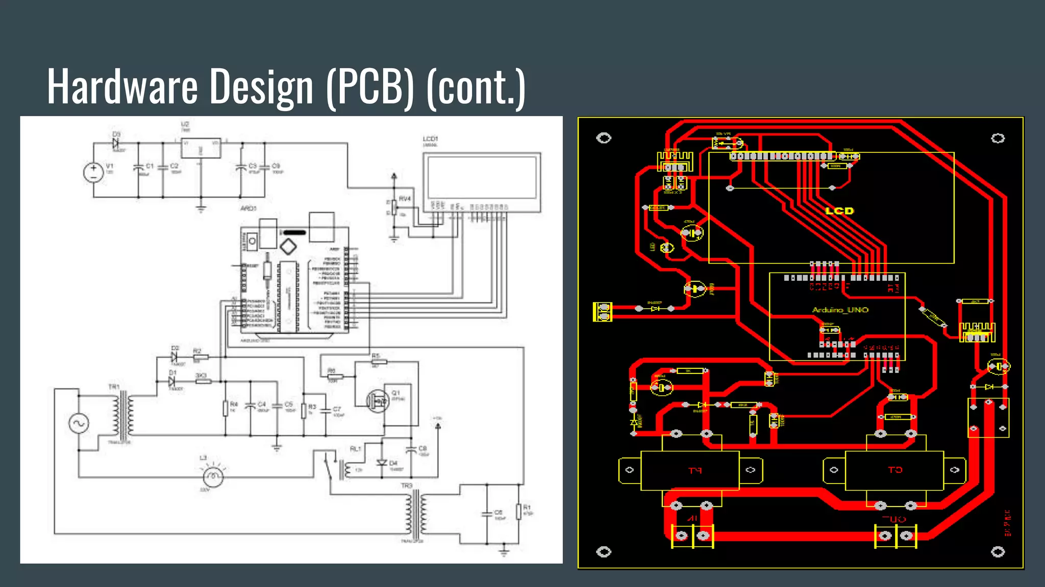 Hardware Design (PCB) (cont.)
 