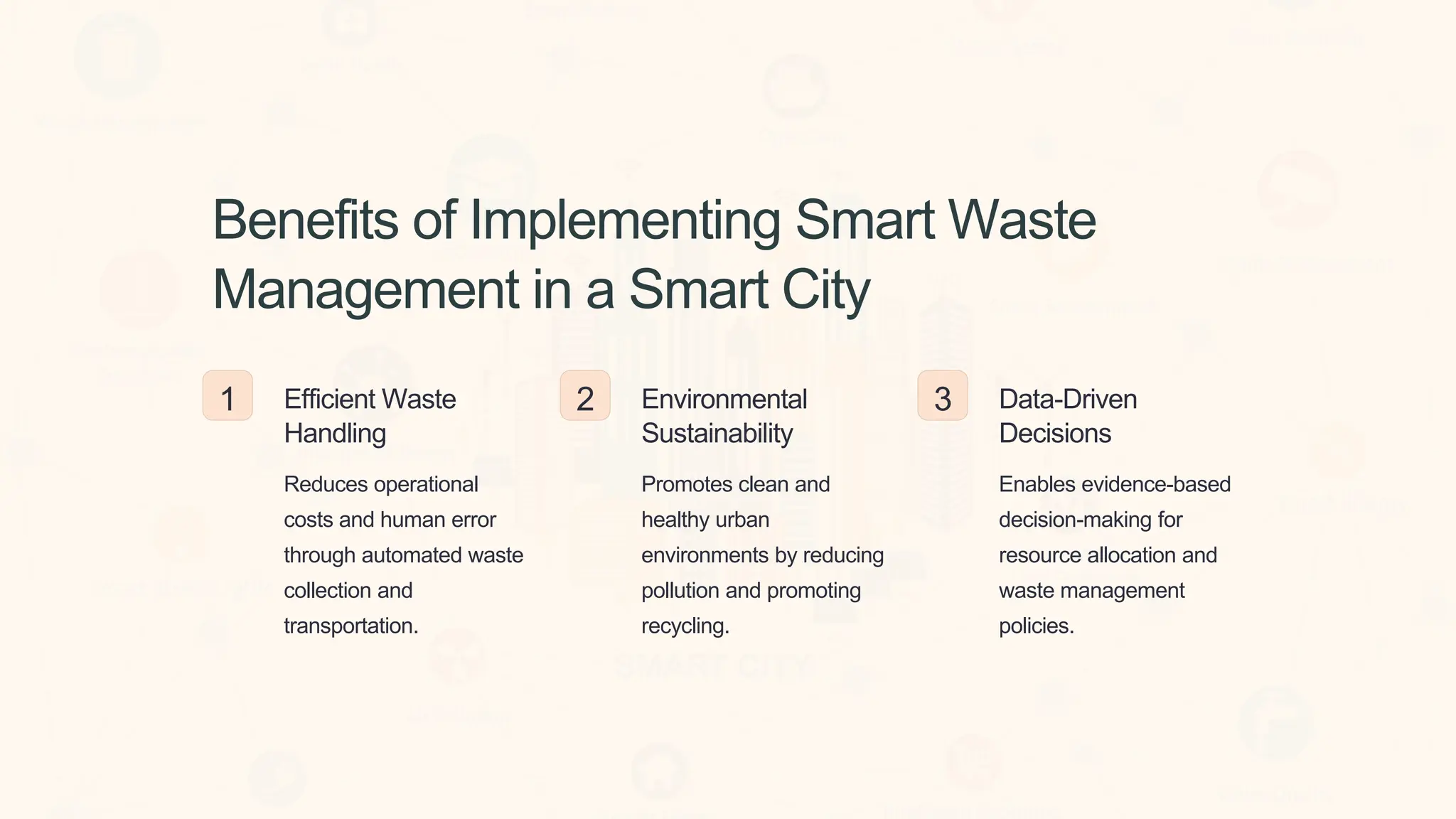 Iot based smart waste management system pptx