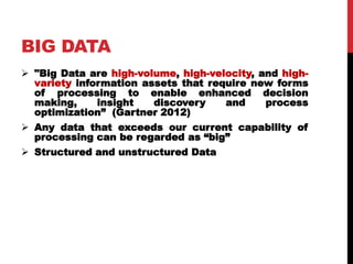 IoT and Big Data | PPTX