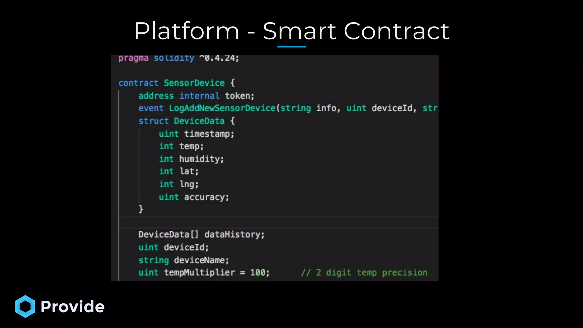 Platform - Smart Contract 