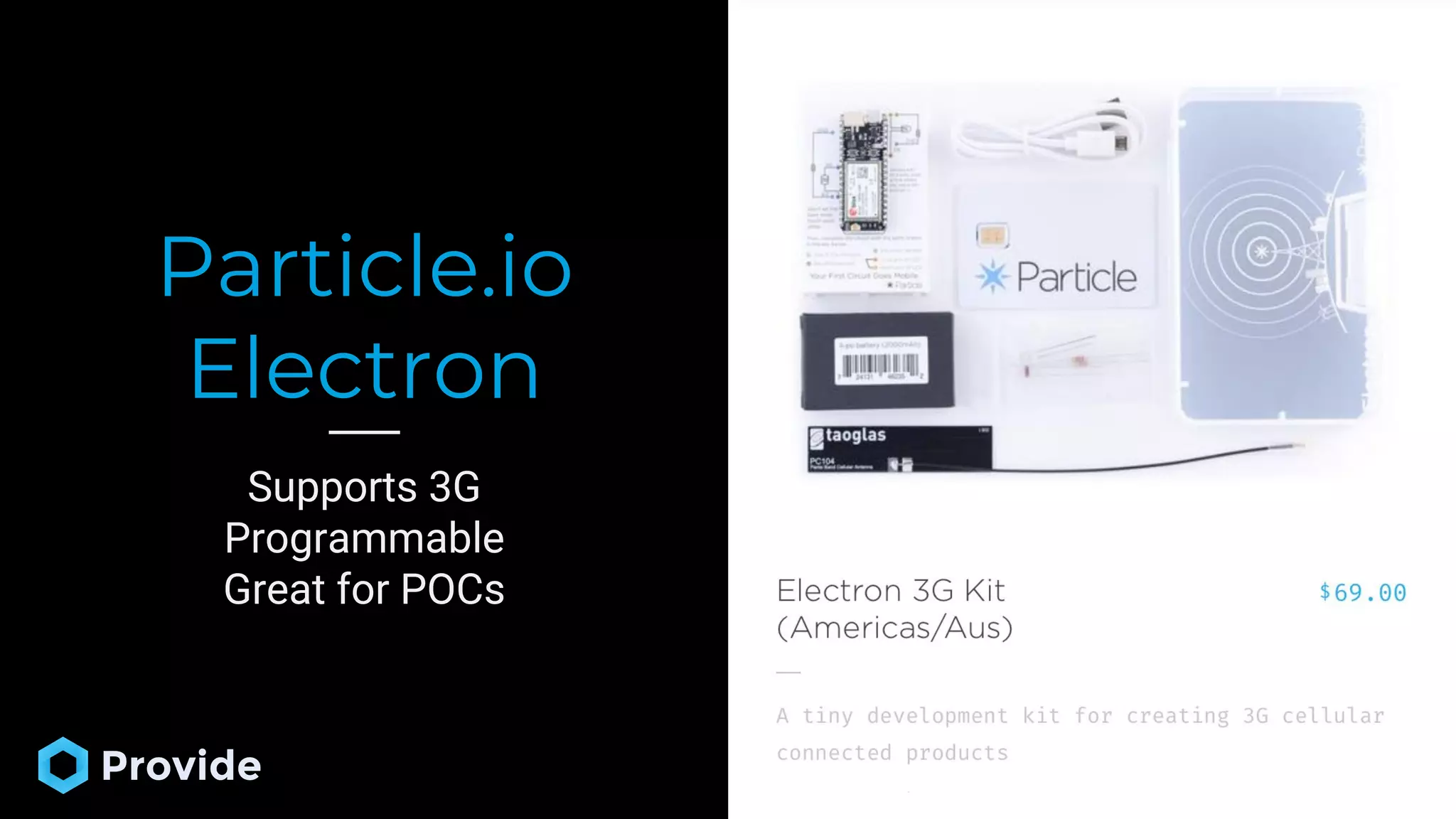 Particle.io Electron Supports 3G Programmable Great for POCs 