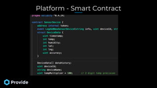 Platform - Smart Contract
 