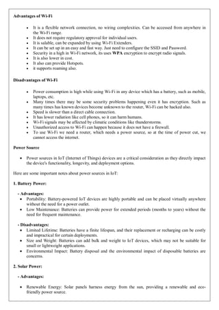 IOT COMPLETE NOTES.pdf Internet of Things | PDF