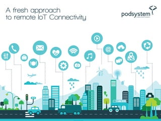 A fresh approach
to remote IoT Connectivity
 