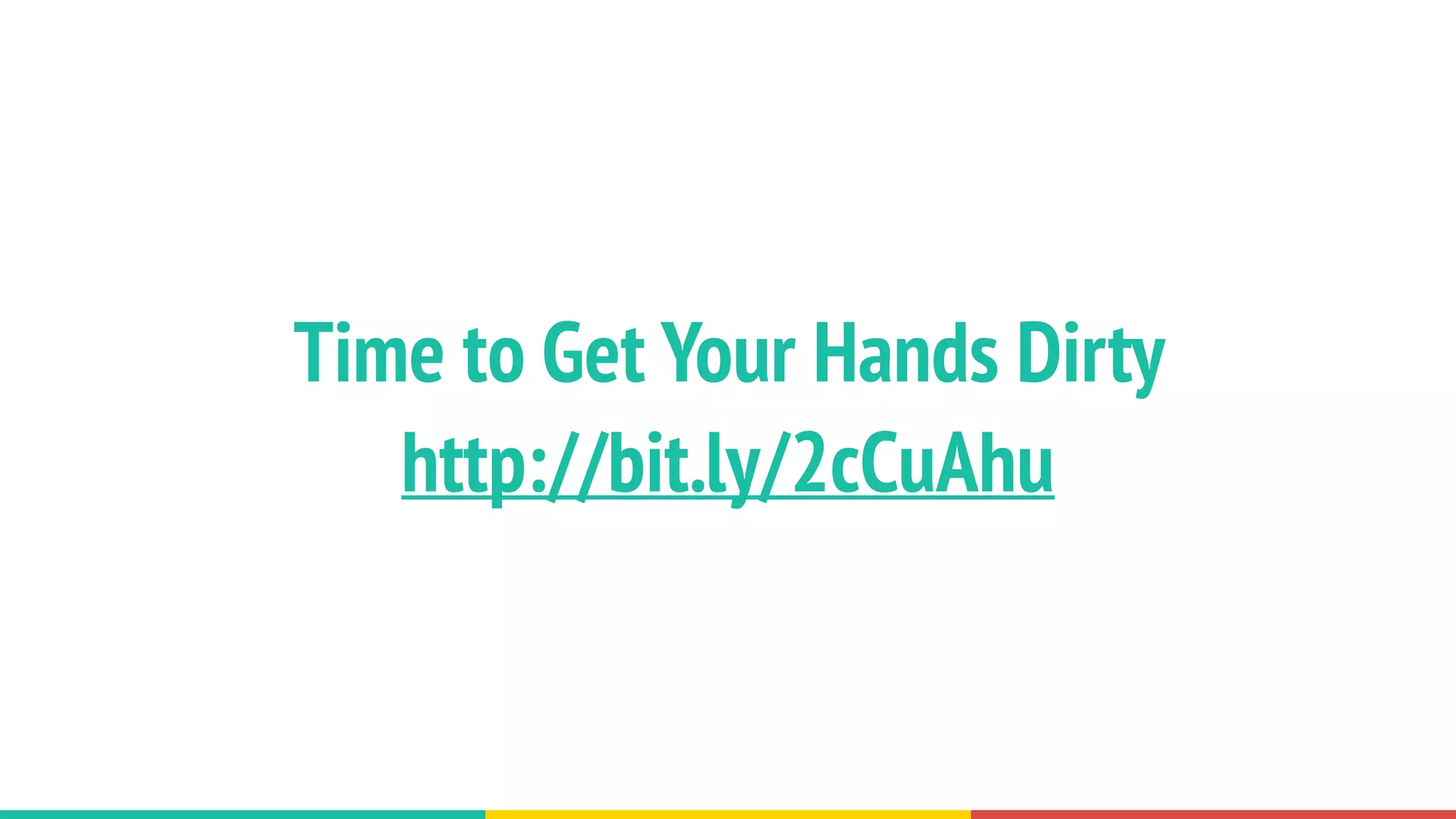 Time to Get Your Hands Dirty
http://bit.ly/2cCuAhu
 