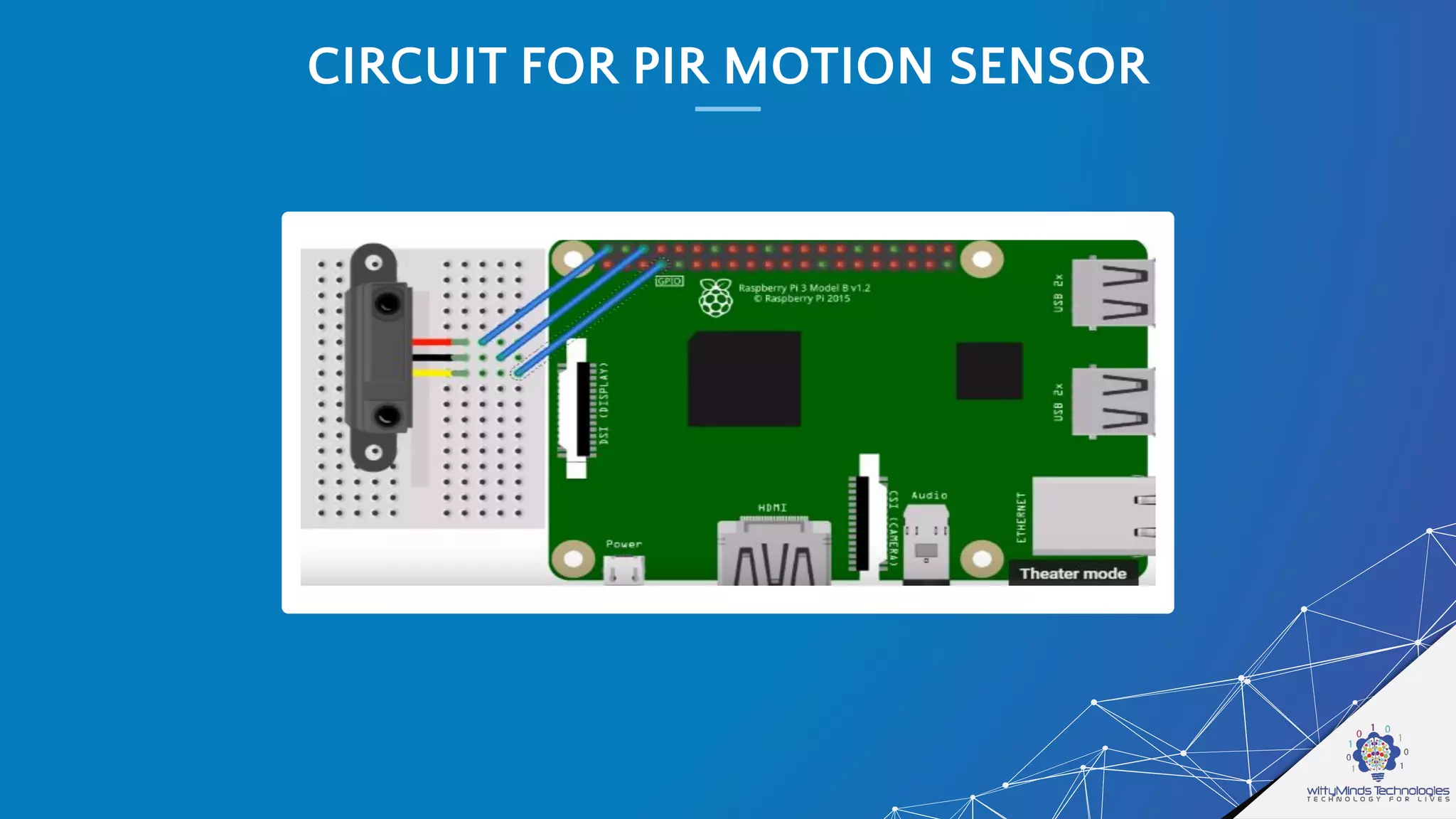 CIRCUIT FOR PIR MOTION SENSOR
 