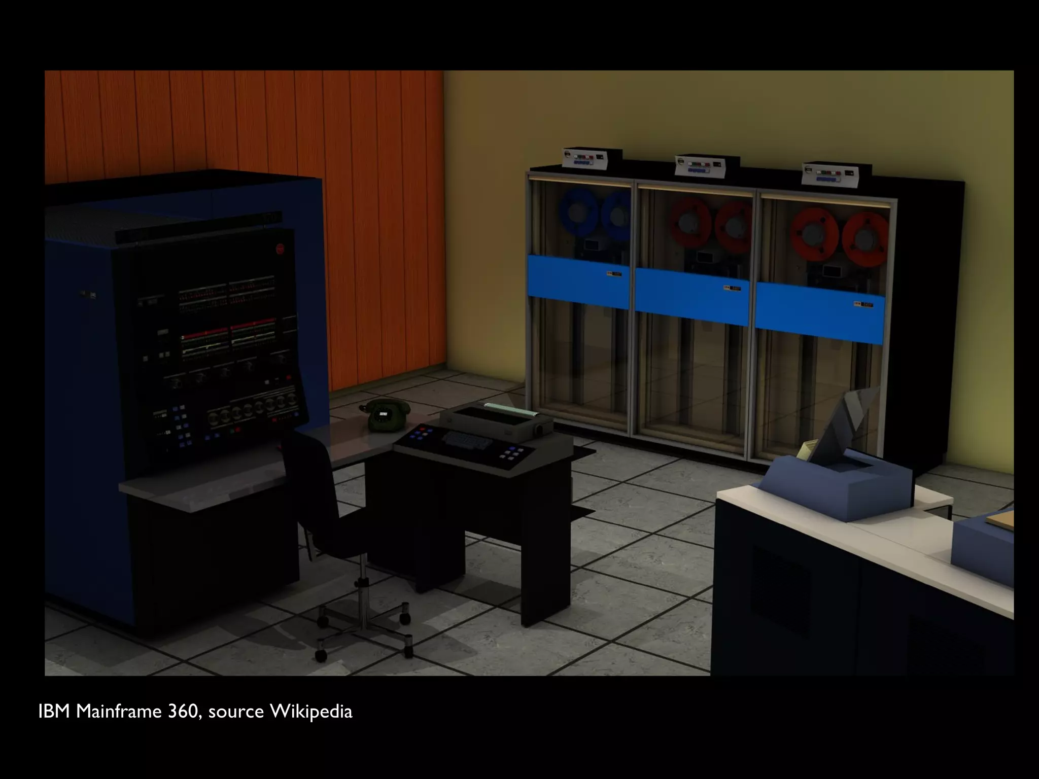 3
IBM Mainframe 360, source Wikipedia
 