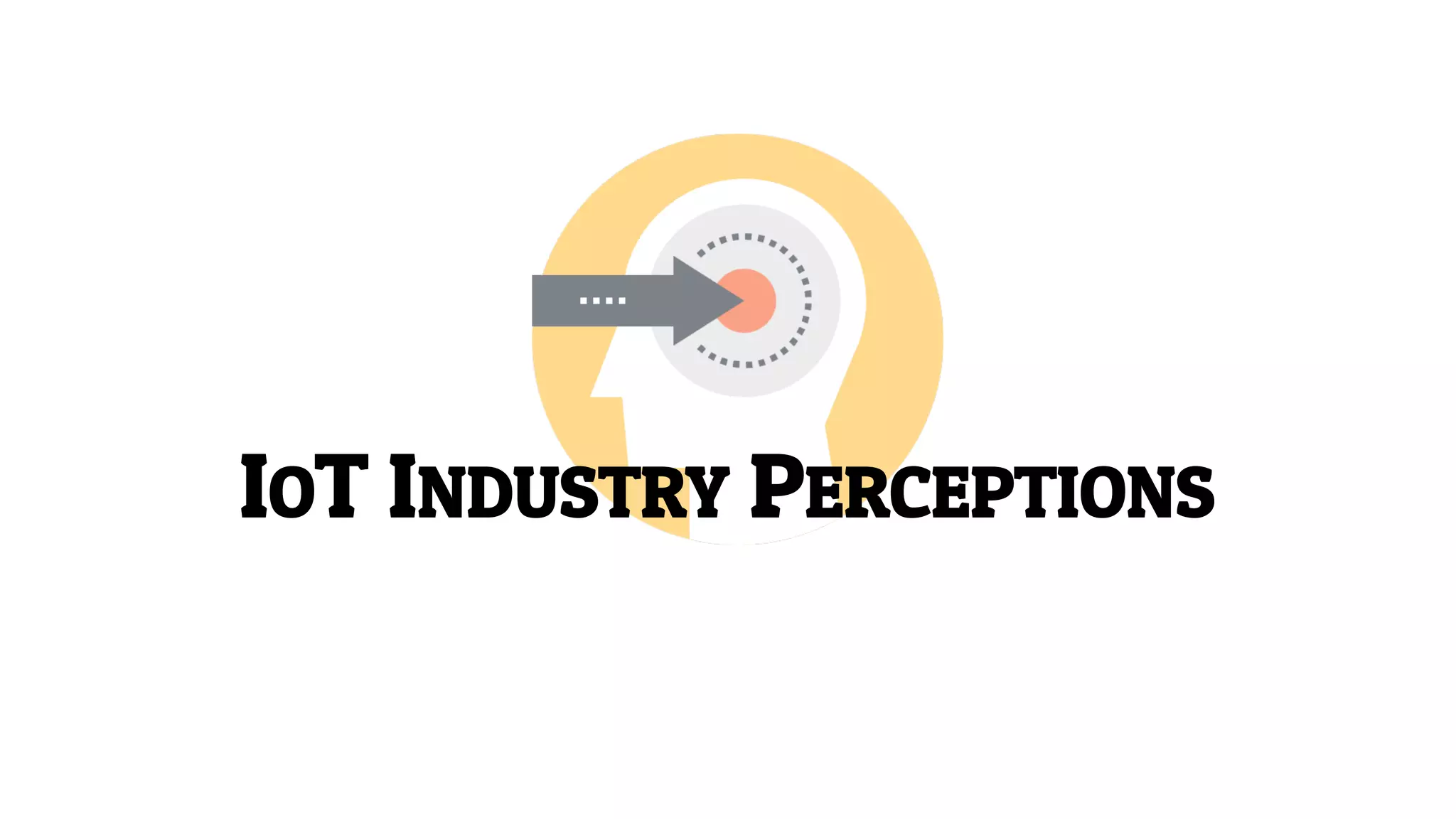 IOT INDUSTRY PERCEPTIONS
 