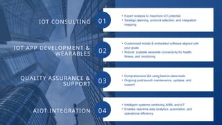 Enhanced Connectivity with IoT Development Services | PPTX