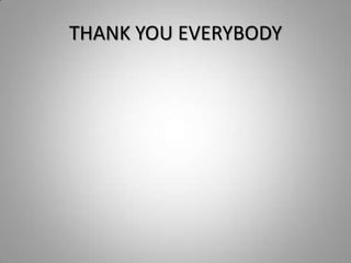 THANK YOU EVERYBODY
 