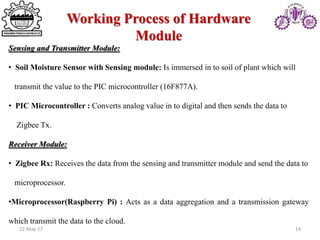 Io t enabled plant soil moisture monitoring system using wireless ...
