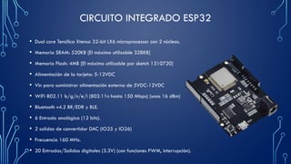 Lx6 Microprocessor Taller de Internet de las cosas con ESP32 | PPTX