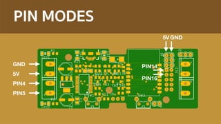 PIN MODES
PIN5
PIN4
5V
GND
GND5V
PIN16
PIN14
 