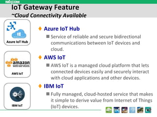 IoT Gateway Introduction | PPTX