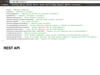 REST API
 