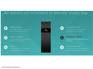 https://www.fitbit.com/charge#features
 