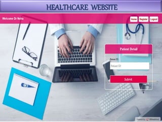 HEALTHCARE WEBSITE
 