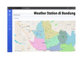 Weather Station di Bandung
01/07/20 BR - IoT dari hobby ke profesi 14
 