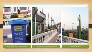 49
Solid waste bin with RFID tag Electric vehicle charging station Parking Sensor
 