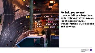 2
We help you connect
transportation subsystems
with technology that works
for all users of public
transportation, public ...