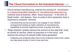 Iot in manufacturing | PPTX