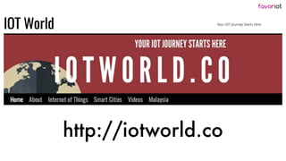 favoriot
http://iotworld.co
 
