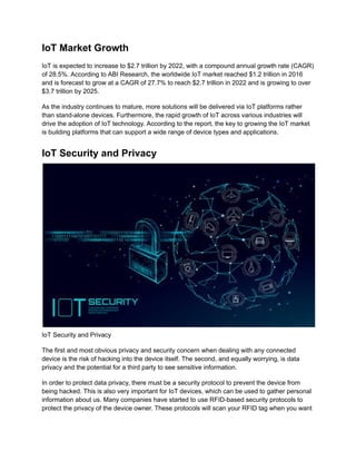 (IoT) Internet of Things, The Ultimate Guide | PDF