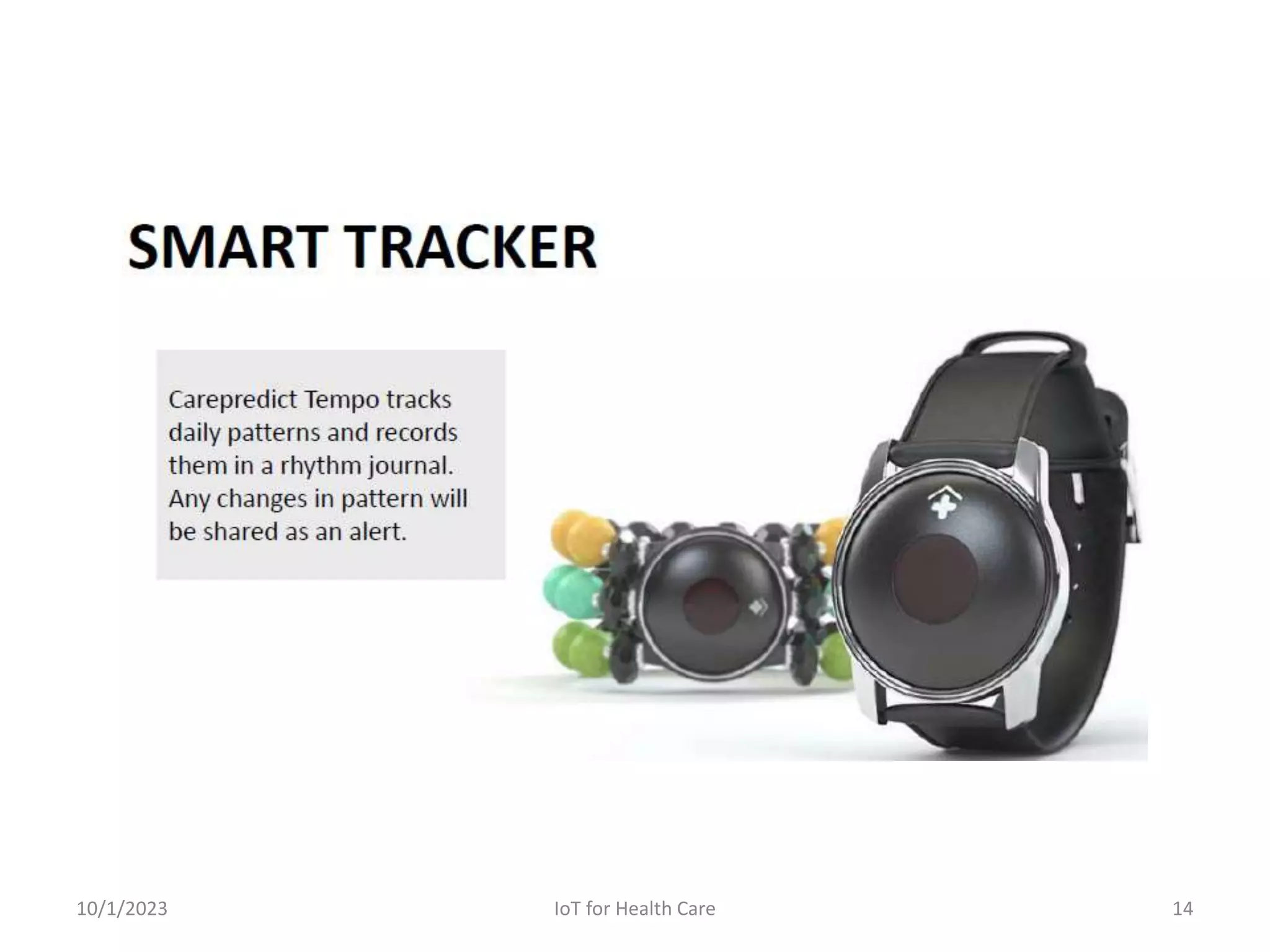 10/1/2023 14
IoT for Health Care
 