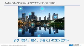  4 ?2016 NISSHO ELECTRONICS CORPORATION ALL RIGHTS RESERVED.
IoTIoEˤʤȤꥳǥƥM
꡸XСΥ󥻥ץ
 