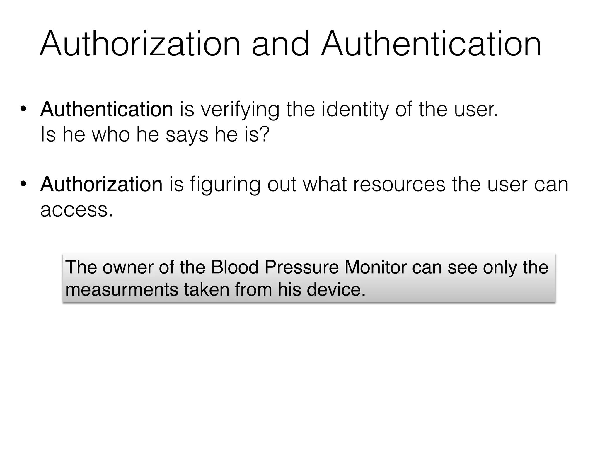 Typical OAuth 2 Workﬂows • A client app is located on the user’s device • A client app is located on the server (our use case) 