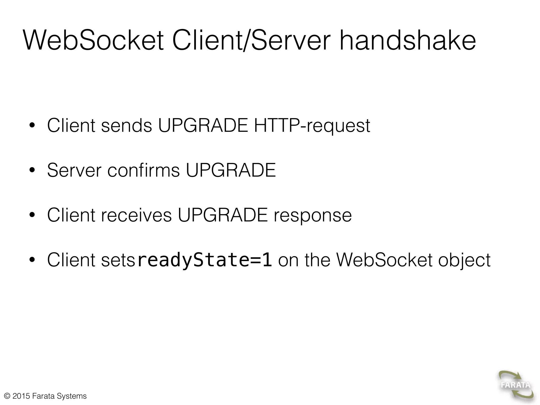 Deploying with Spring Boot • Java EE REST services are deployed in a WAR under the external Java Server. • Spring Boot allows creating a standalone app (a JAR) with an embedded servlet container. • Starting our RESTful server: java -jar MyJar. • We used Tomcat. To use another server, exclude Tomcat in build conﬁguration and specify another dependency. • A sample section from Gradle build replacing Tomcat with Jetty: dependencies { compile("org.springframework.boot:spring-boot-starter-web") { exclude module: "spring-boot-starter-tomcat" } compile("org.springframework.boot:spring-boot-starter-jetty") } 
