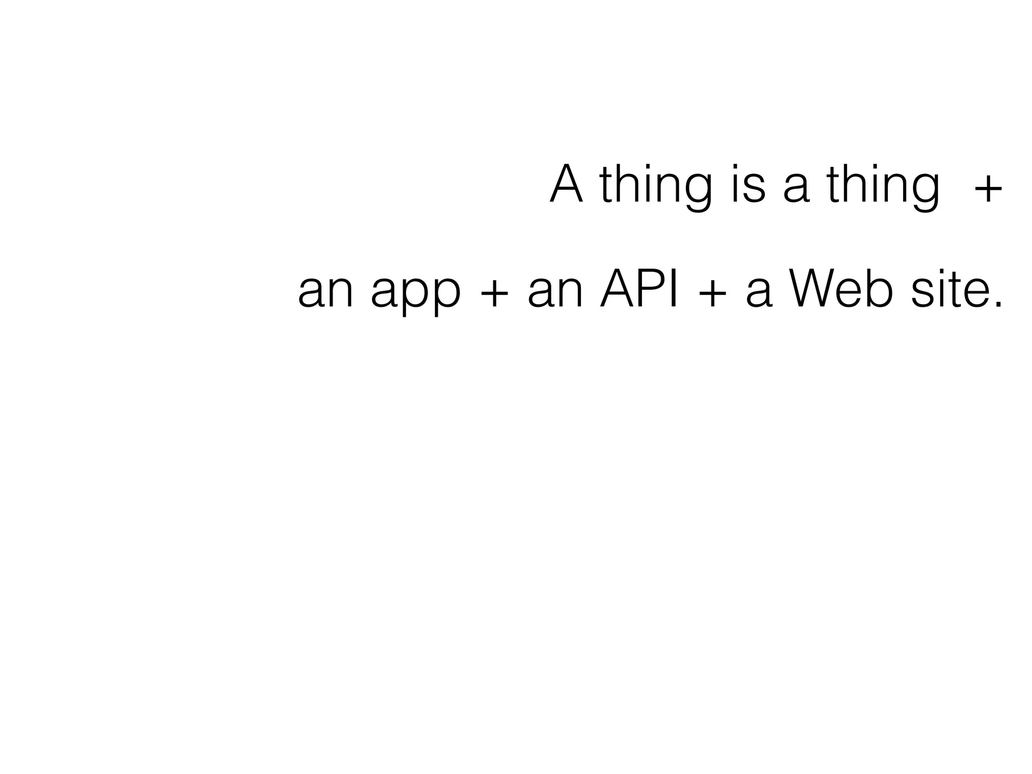 Smartphone  app Device  Manufacturer’s  Server Device A Typical Consumer Device Setup Bluetooth or NFC MQTT, CoAp, … MQTT, CoAp, … 