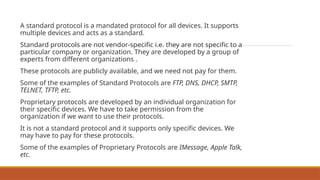 Comprehensive Overview of OSI Model and Networking Protocols | PPTX