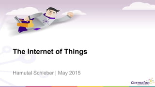 The Internet of Things
Hamutal Schieber | May 2015
 