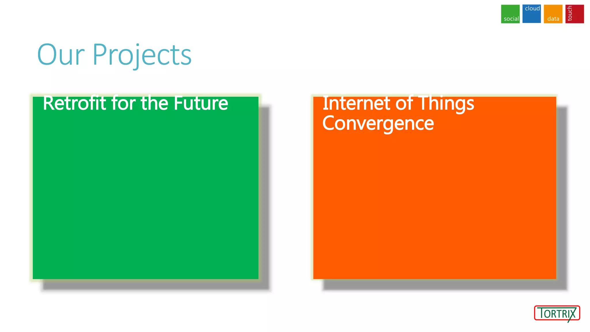 Our Projects
Retrofit for the Future Internet of Things
Convergence
 
