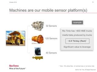 IOT Mine Of The Future - Rio Tinto | PDF