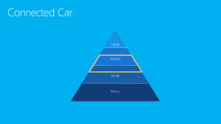 Connected Car
Large
Mobile
Micro
Small
 